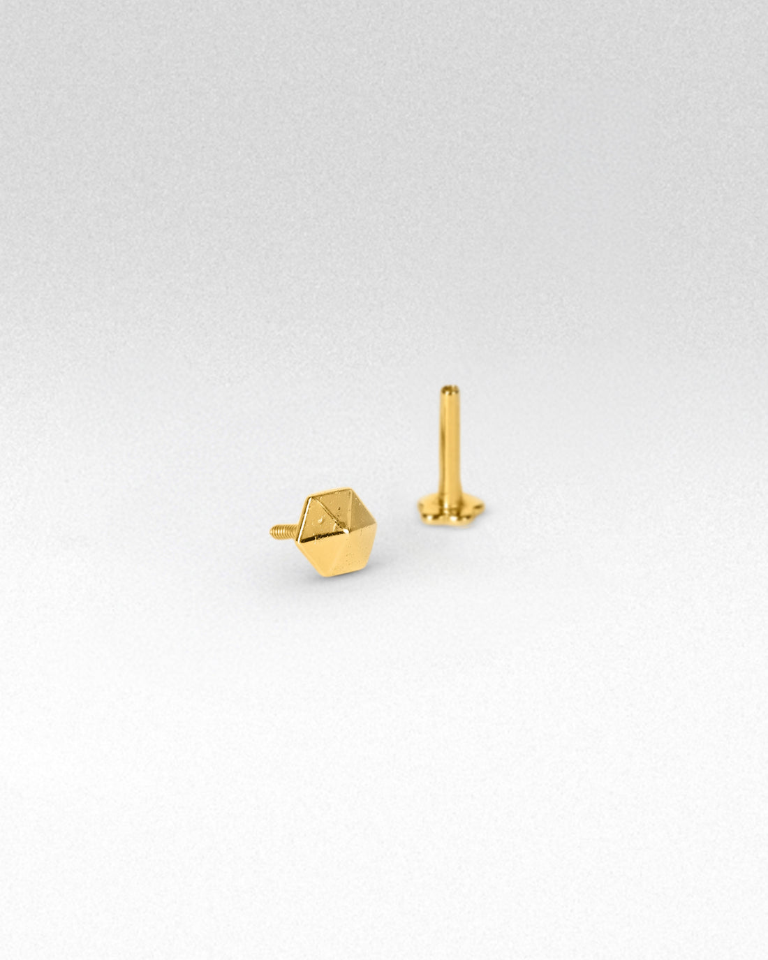 Geo Flatback Earrings