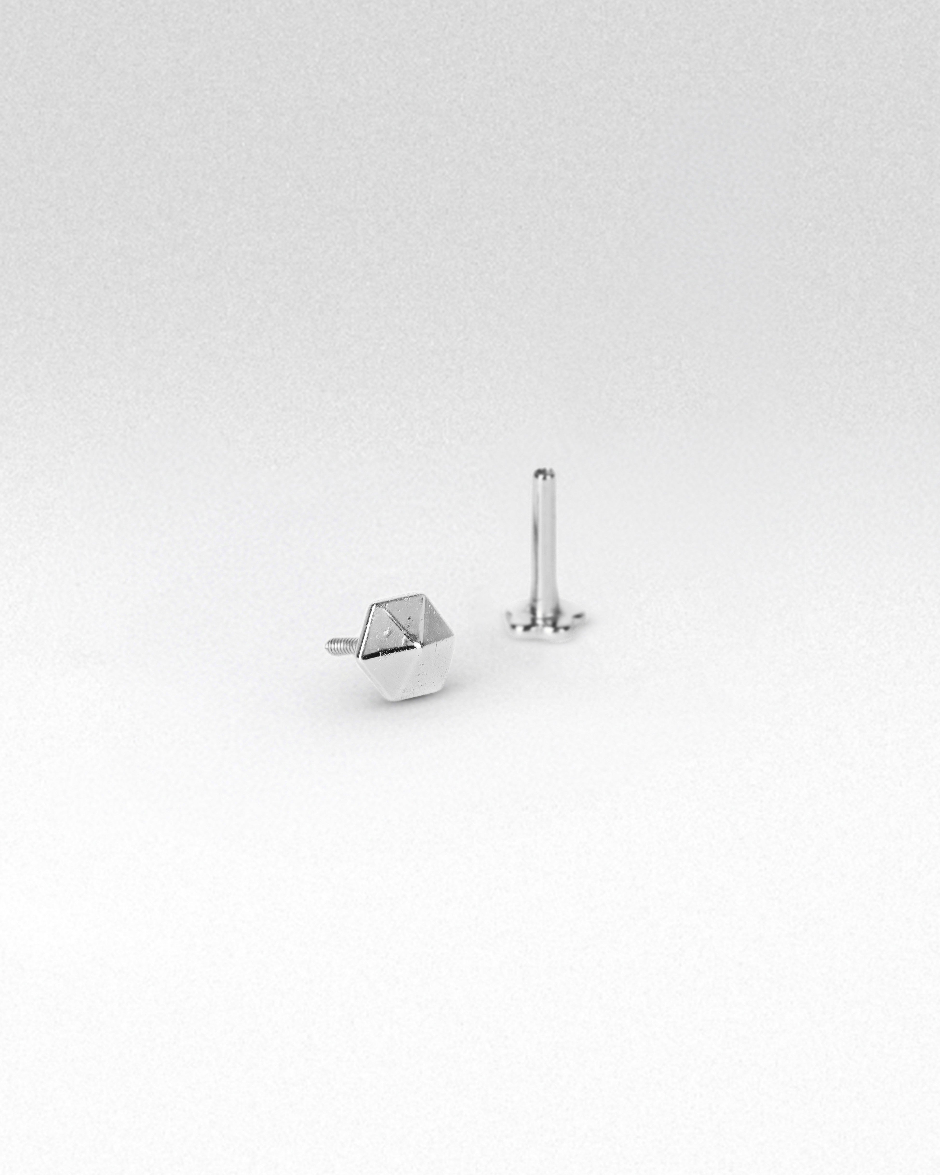 Geo Flatback Earrings