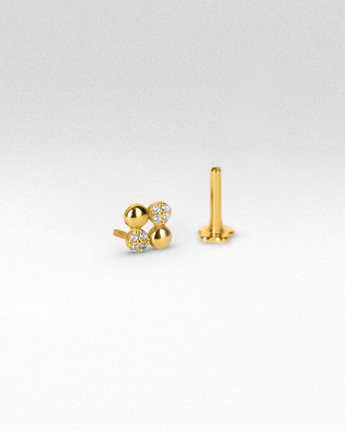 Mosaic Flatback Earrings