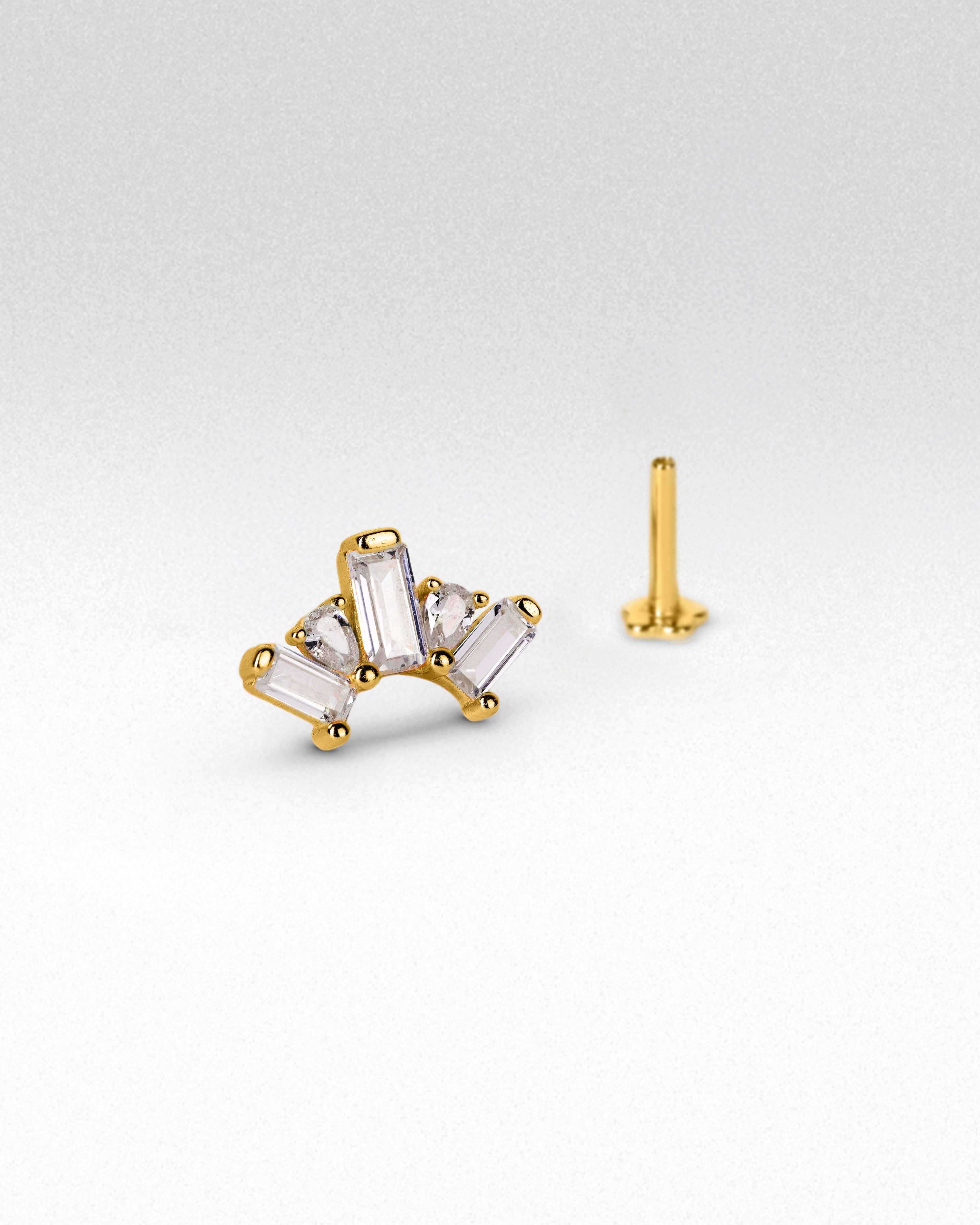 Regalia Flatback Earrings