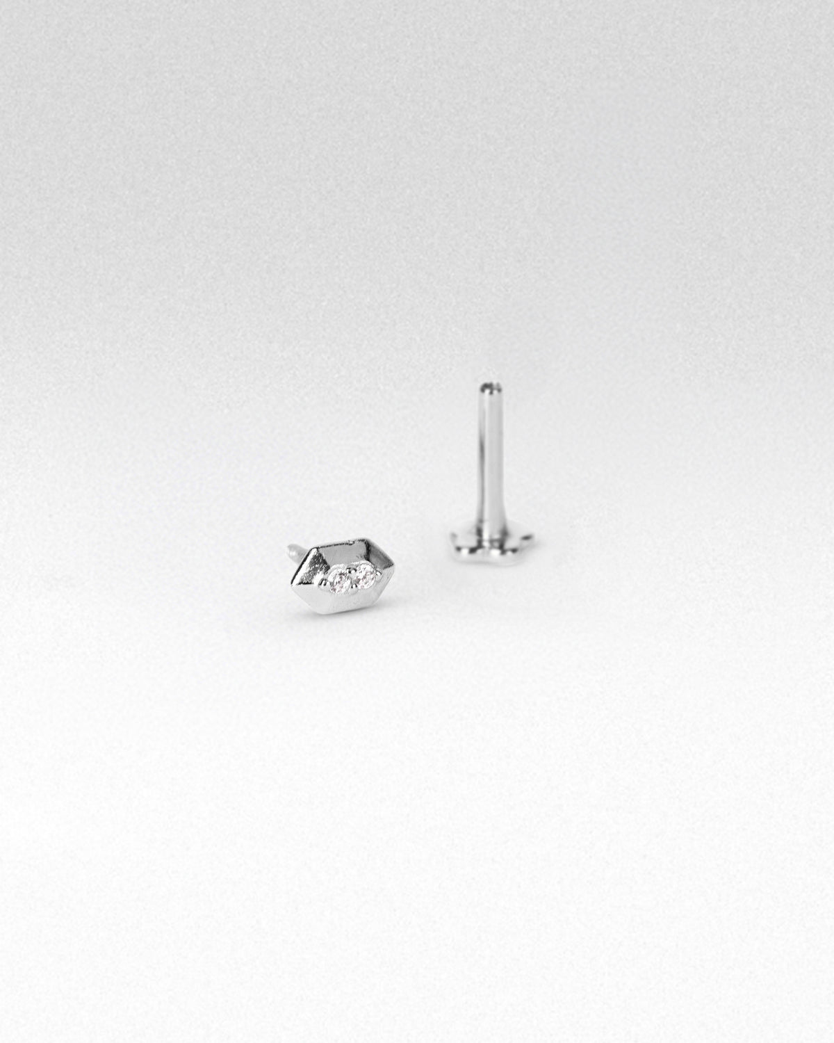 Hex Flatback Stud
