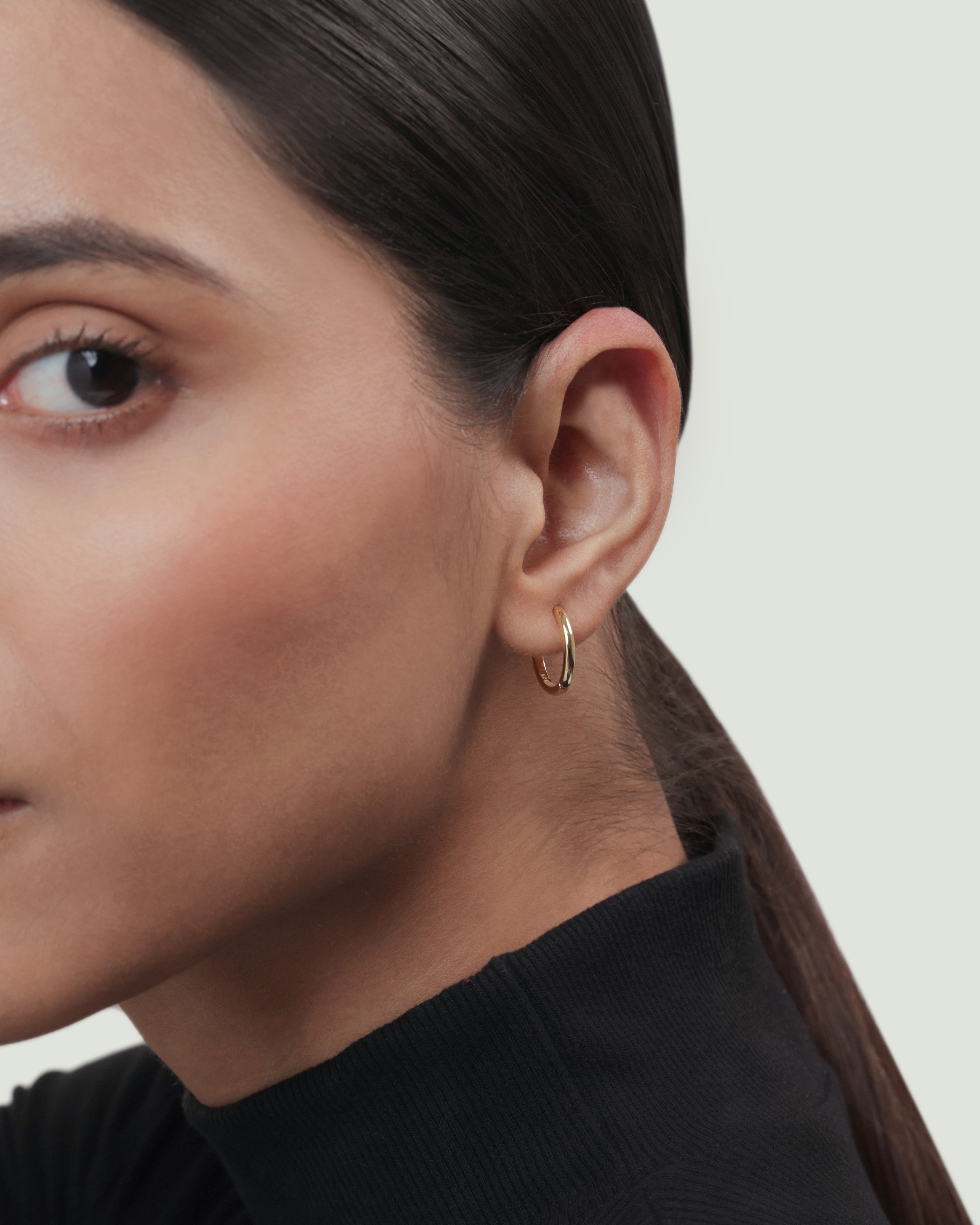 Evergreen Silver Hoops Multiple Sizes Hoop Earrings