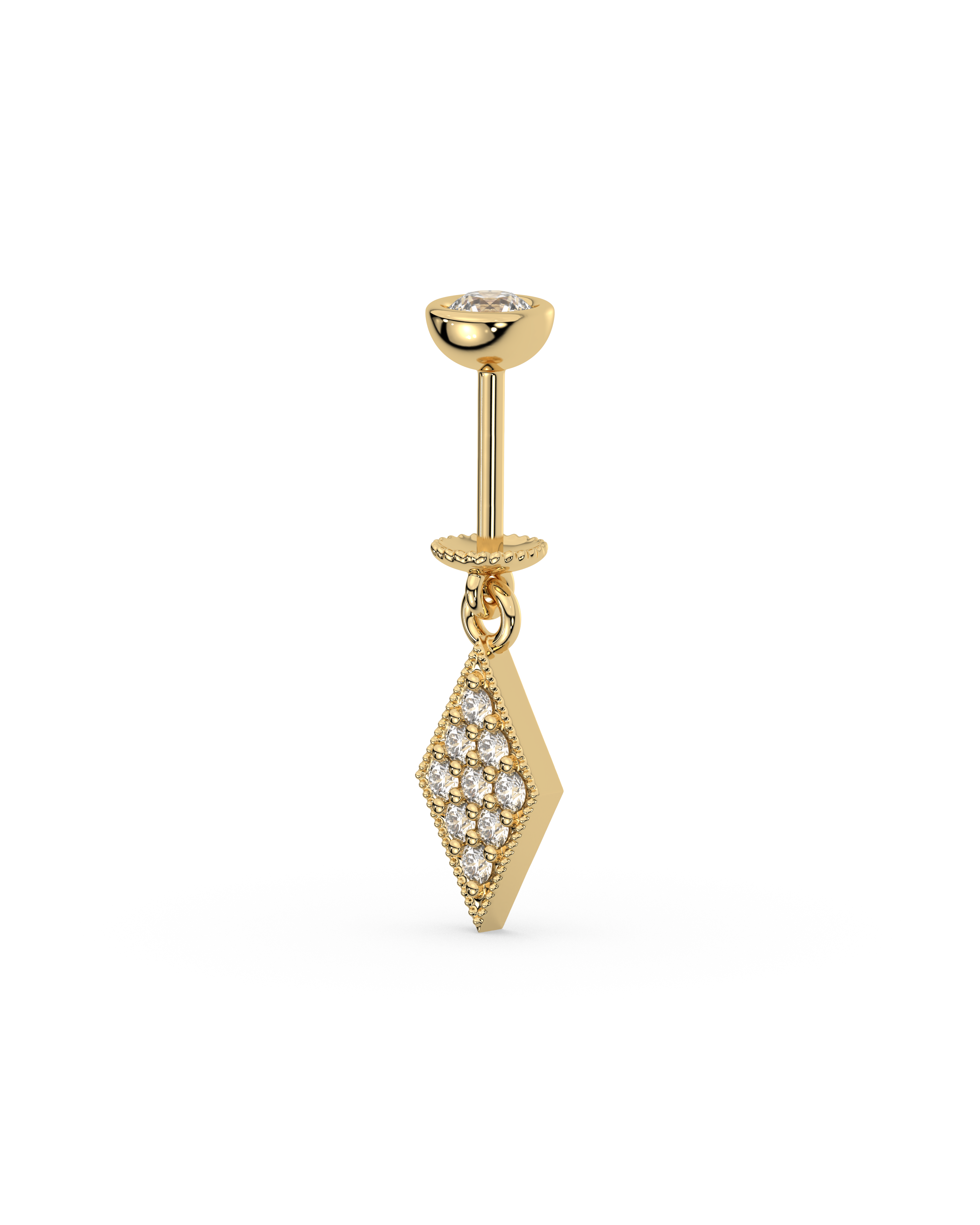 Edgy Helix Hanging Earrings