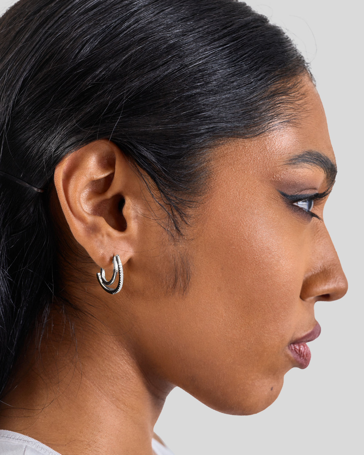 Layered Hoop Earrings