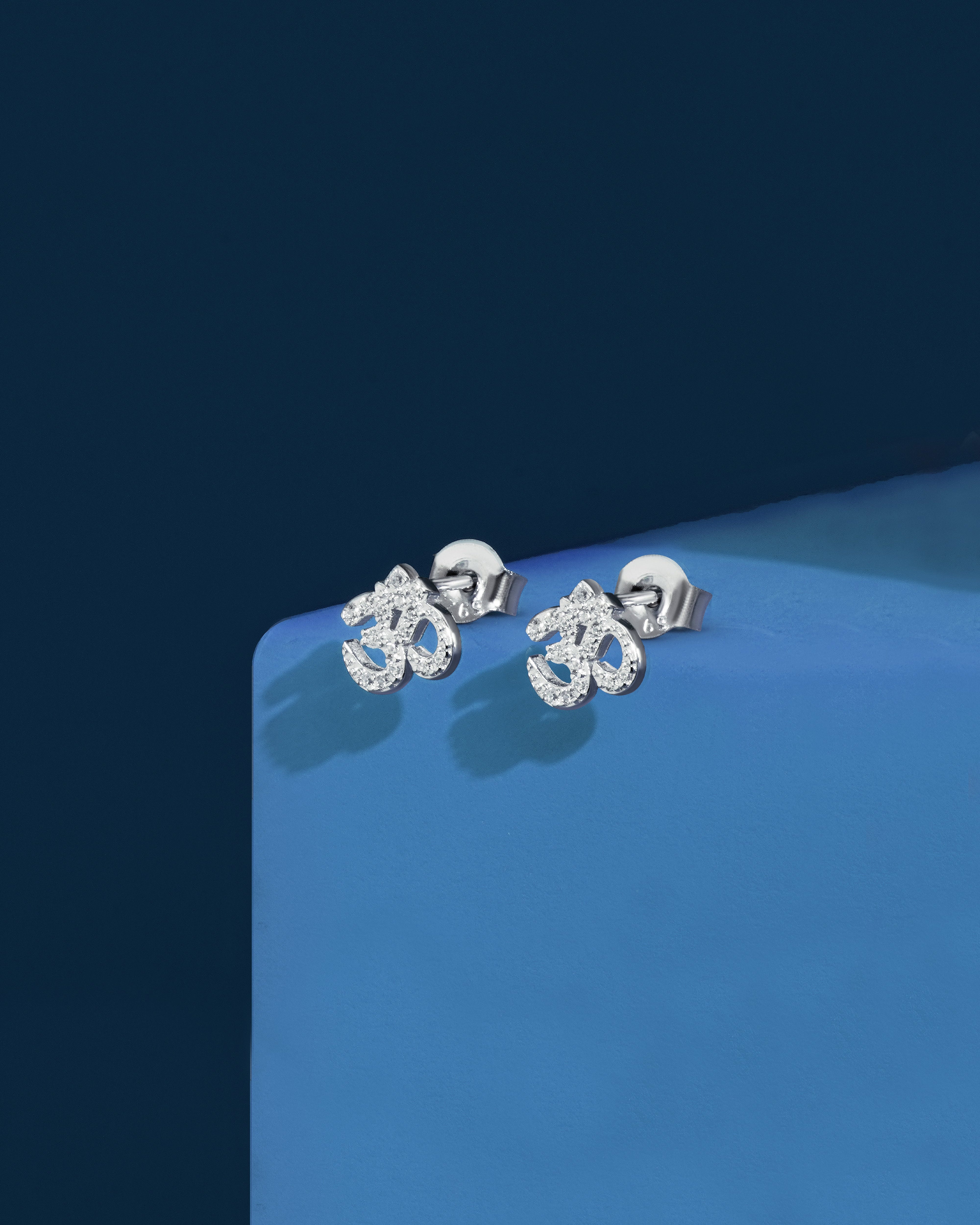 Aum  Om  Stud Earrings