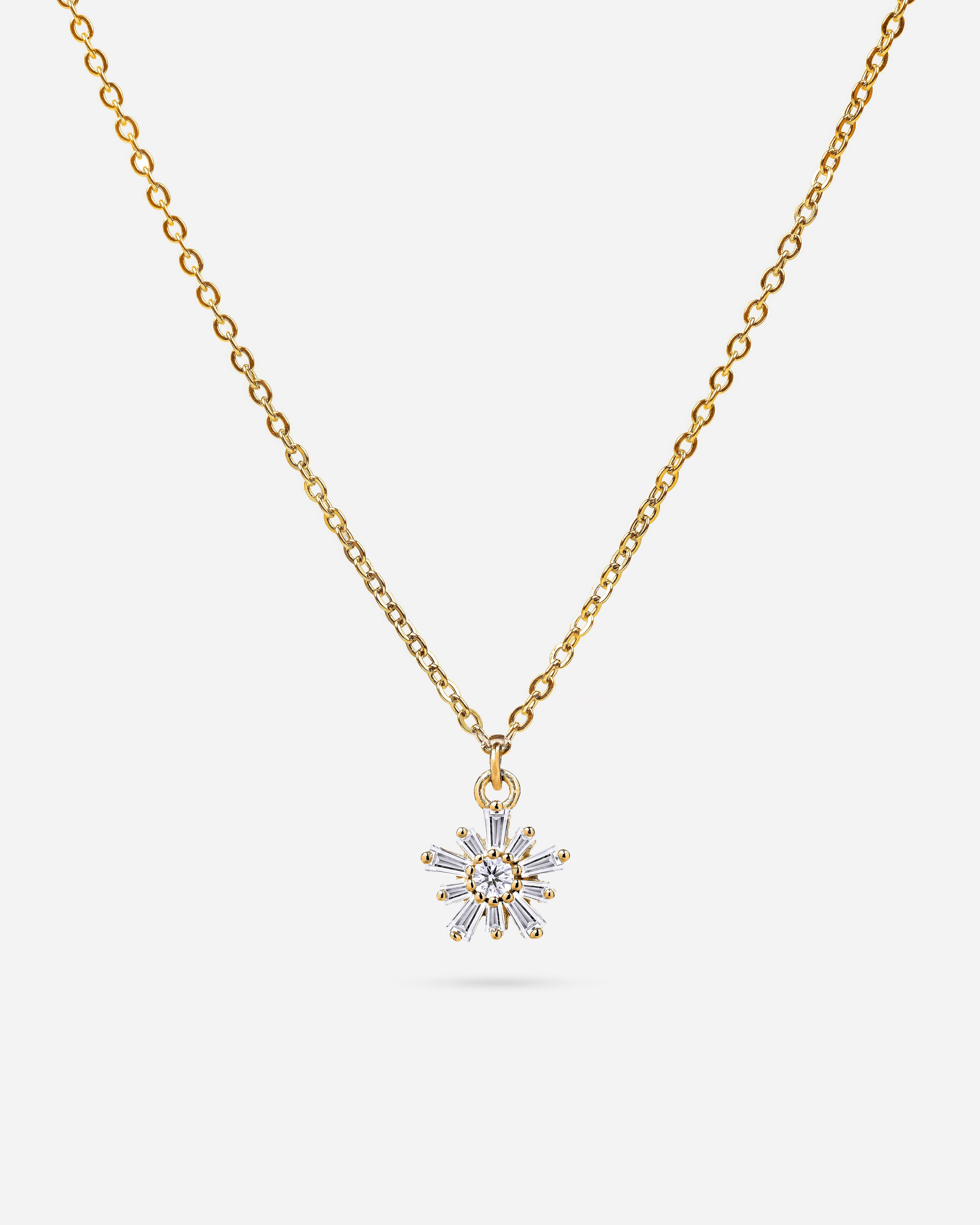 Flaky Silver necklace