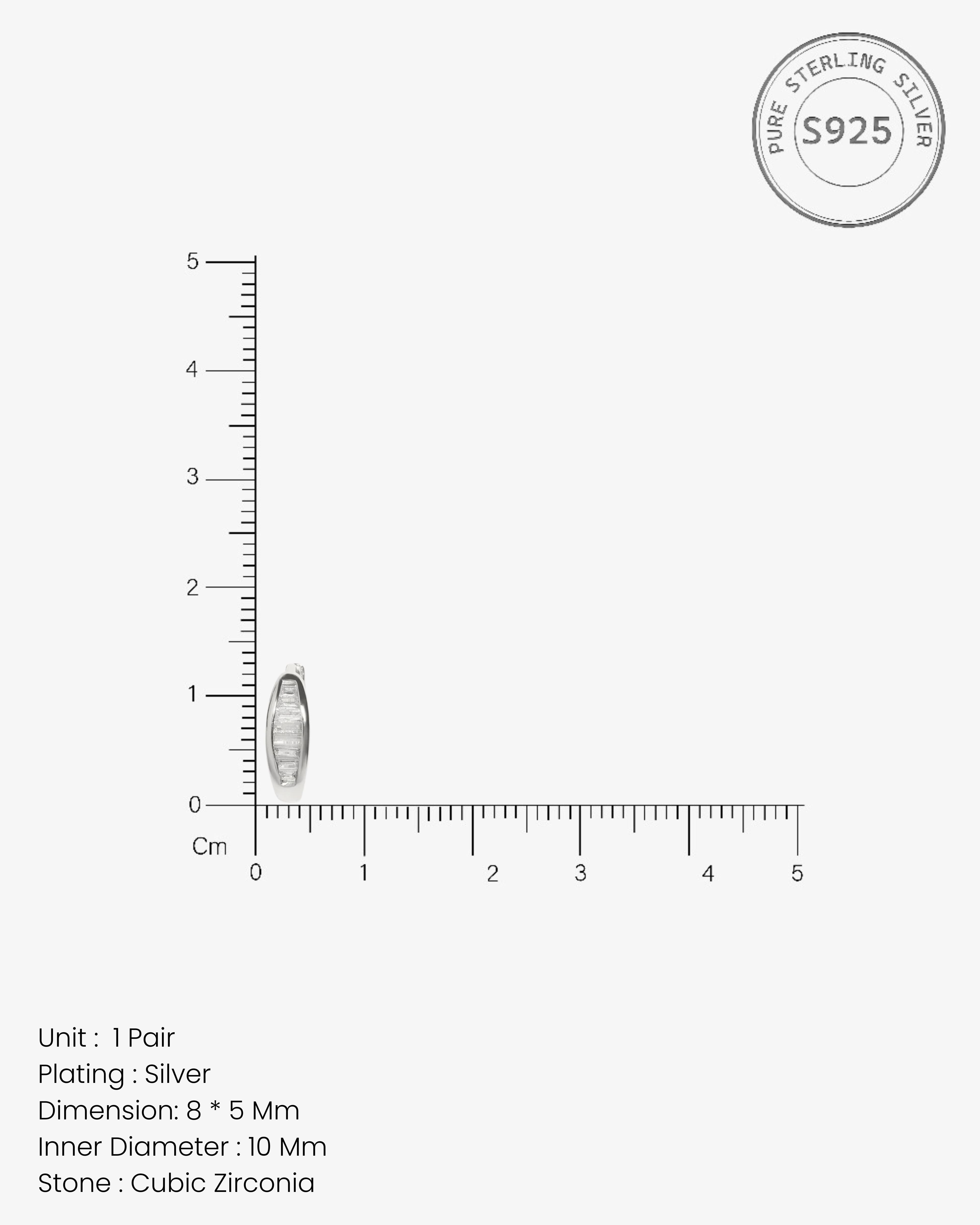 Luna Wave Hoop Earrings