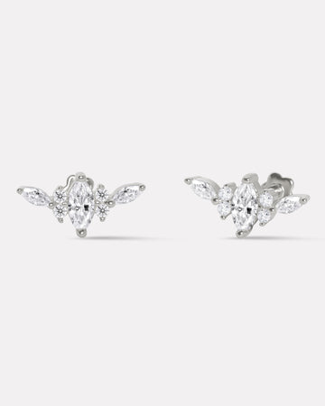 Ayra Flat Back Stud Earrings