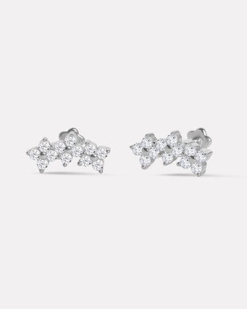 Evelisse Flat Back Stud Earrings