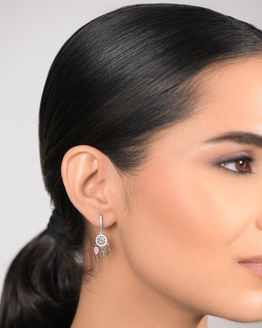 Silver Dream Catcher Set - Rhodium Plated - Bundle Set