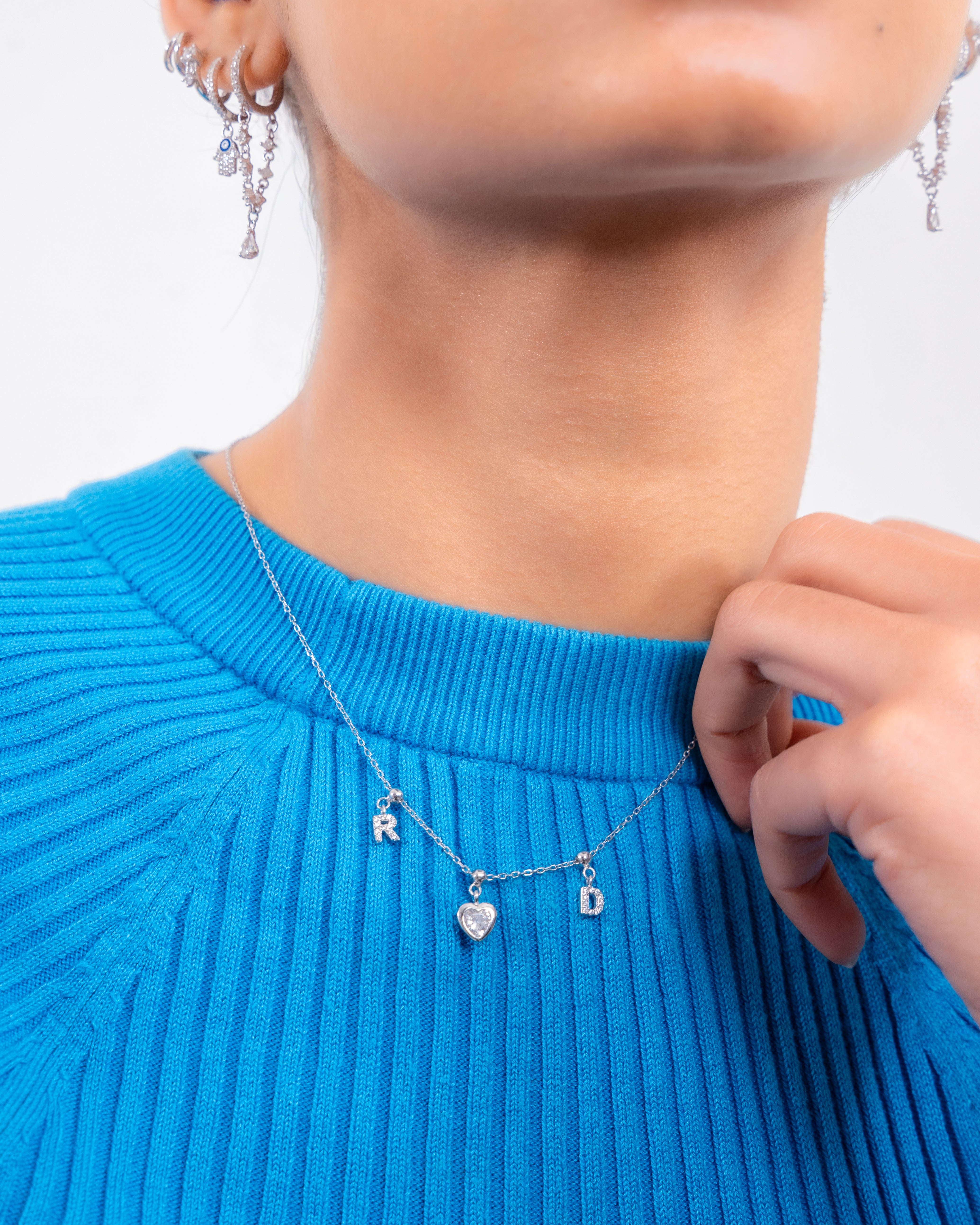 Luna Love Charm Symbol Necklace