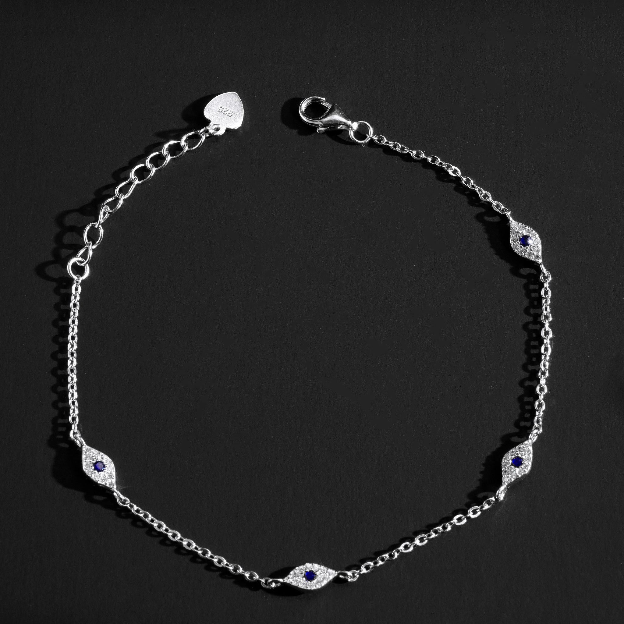Eye Station - Stacked Charm Bracelet