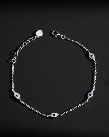 Eye Station - Stacked Charm Bracelet