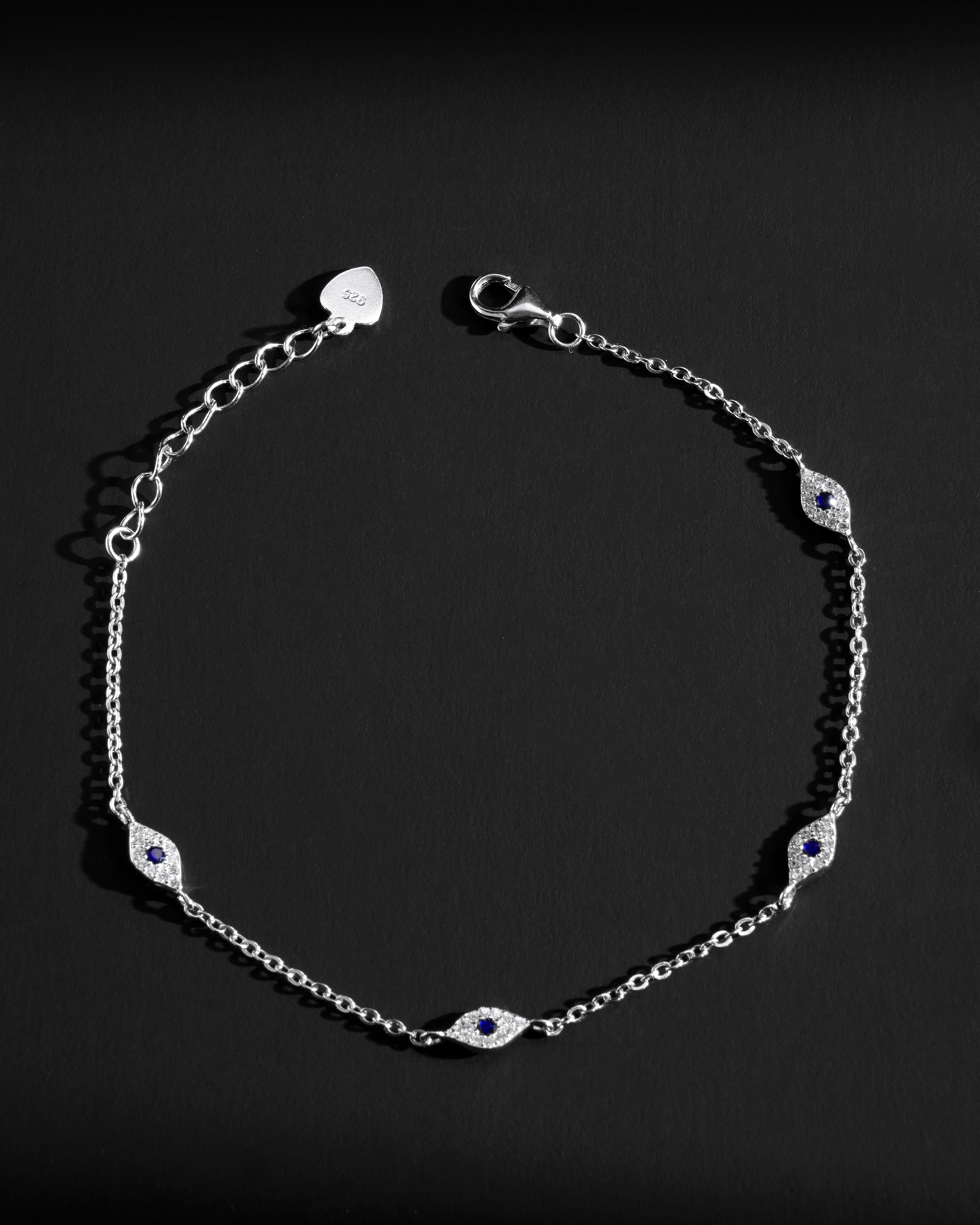Eye Station - Stacked Charm Bracelet