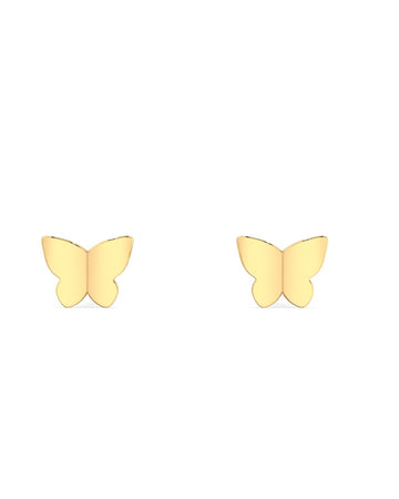 Dainty Butterfly Stud Earrings