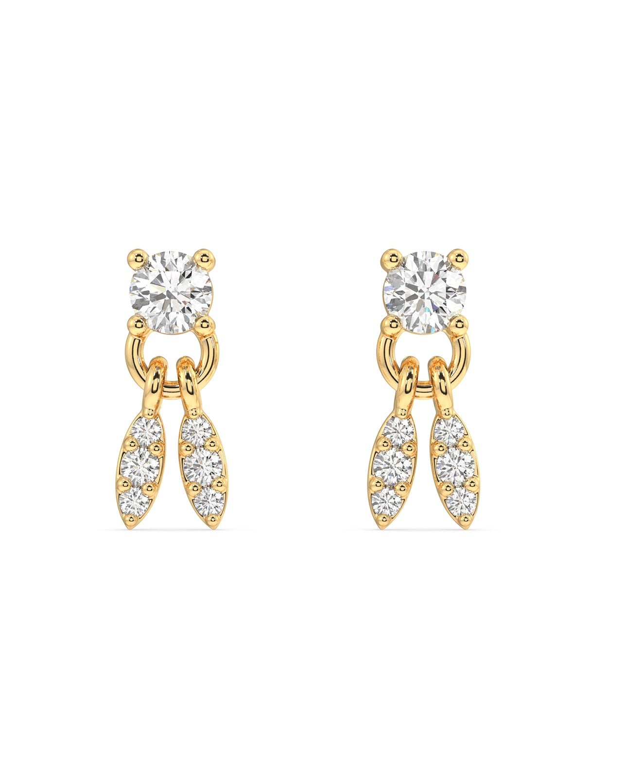 Dreamcatcher Feather Studs Earrings