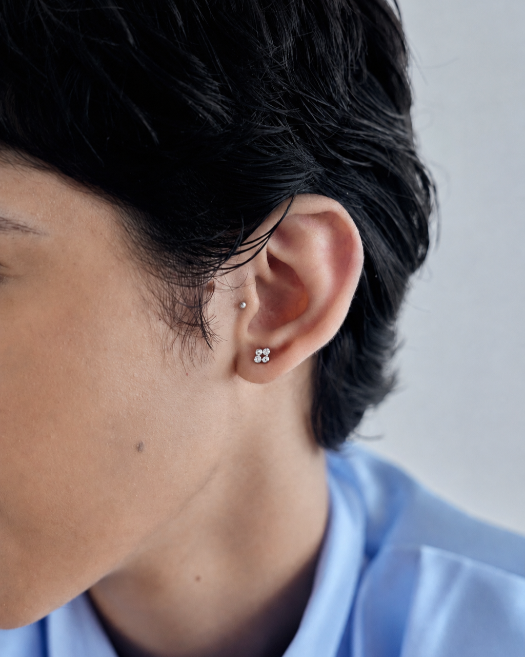 Mosaic Flatback Earrings