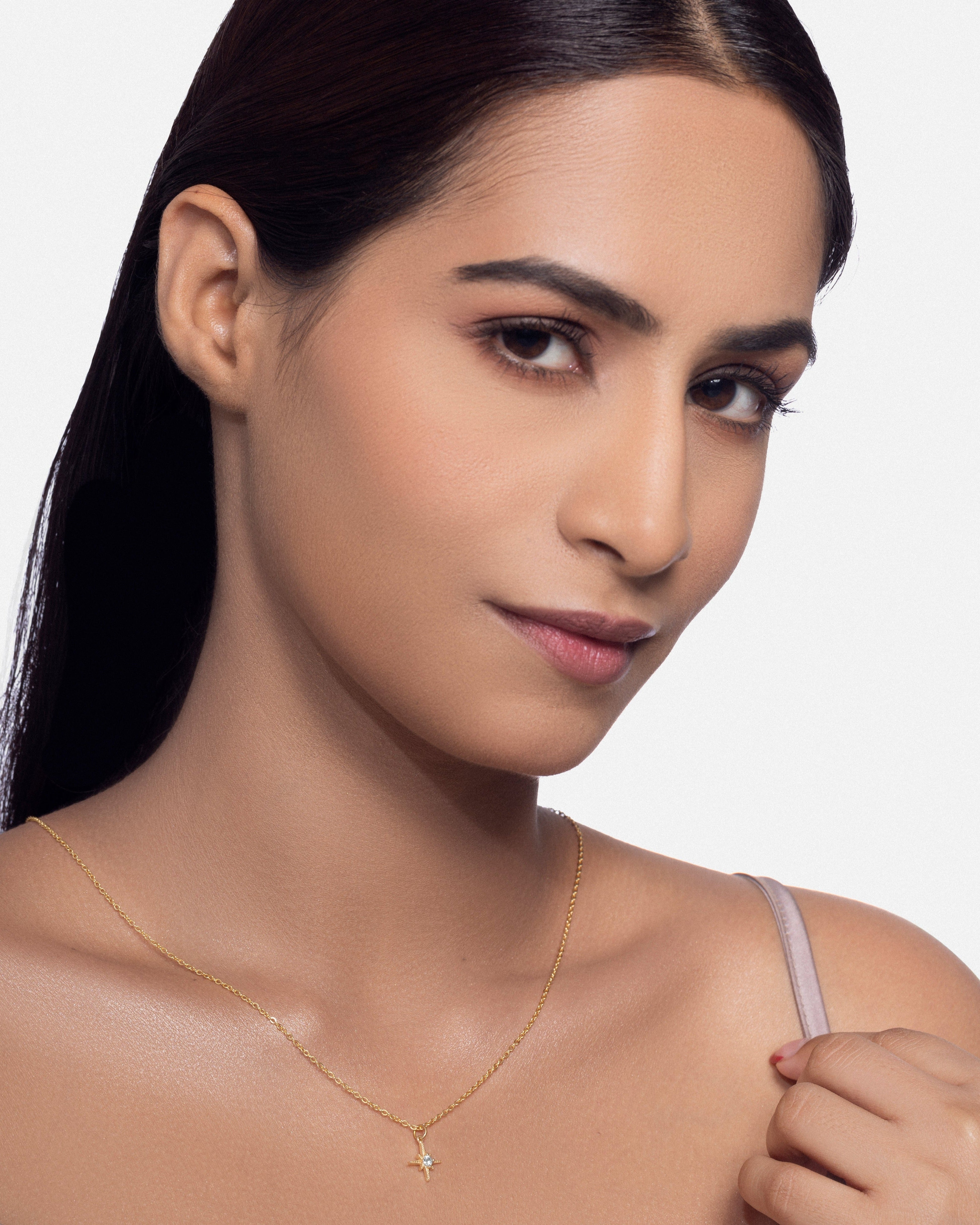 Burst Of Light Charm Necklace