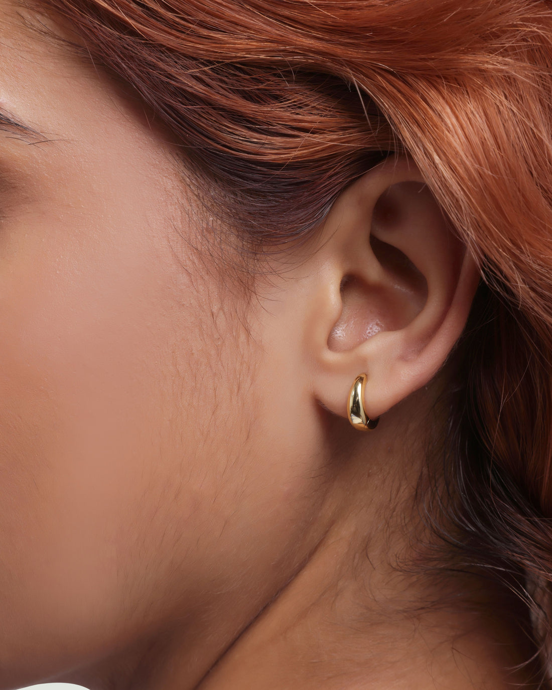 Chunky Thick Hoop Earrings