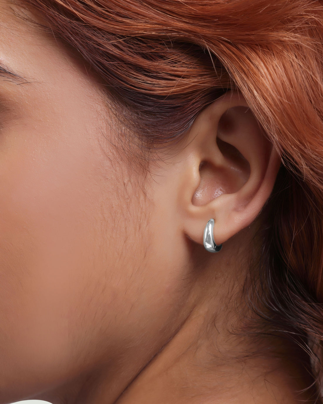 Chunky Thick Hoop Earrings