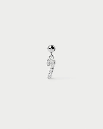 Numbers "7" Bead Charm