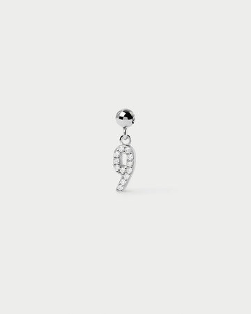 Numbers "9" Bead Charm