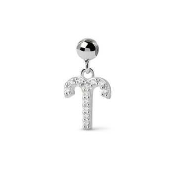 Aries Stone Pave Zodiac Charm