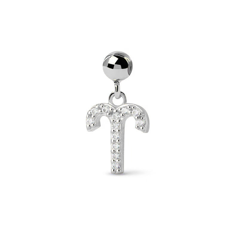 Aries Stone Pave Zodiac Charm