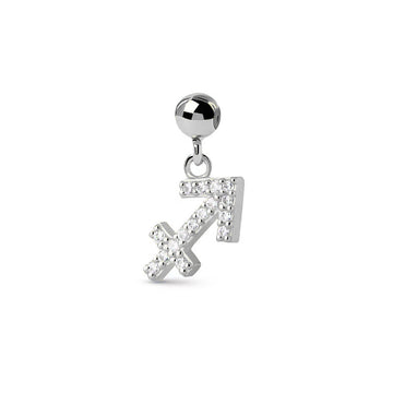 Sagittarius Stone Pave Zodiac Charm