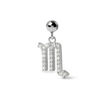 Scorpio Stone Pave Zodiac Charm