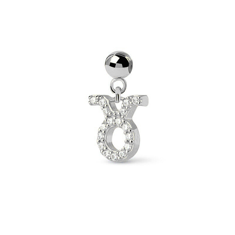 Taurus Stone Pave Zodiac Charm