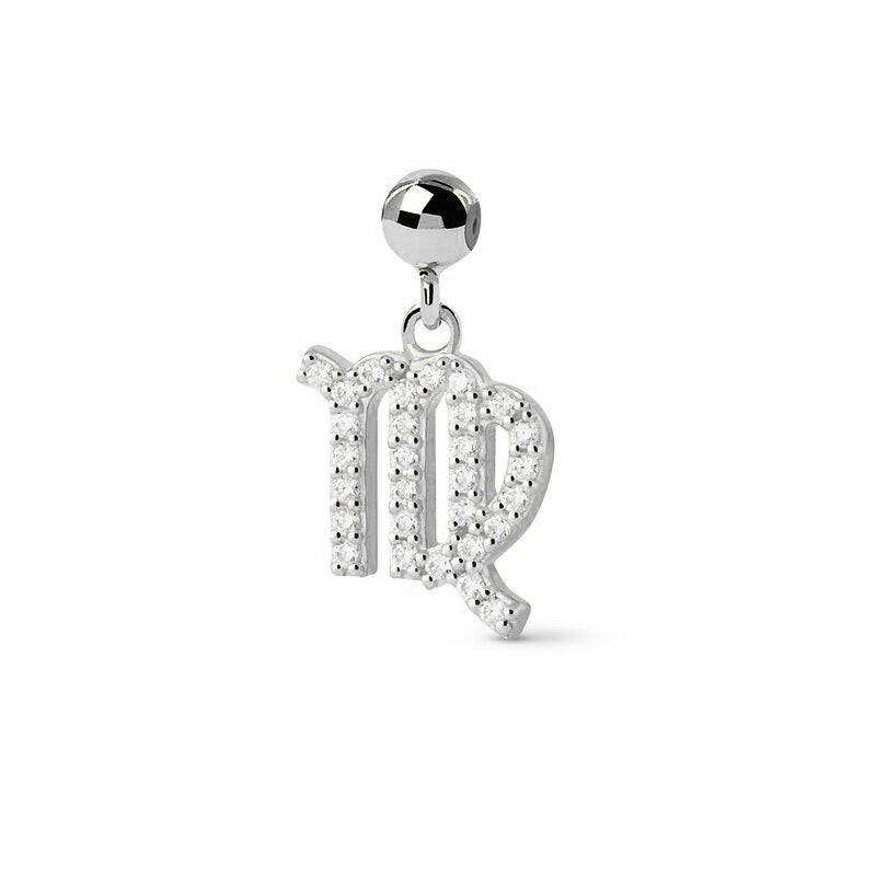 Virgo Stone Pave Zodiac Charm