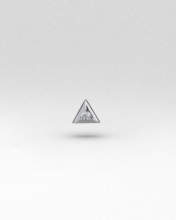Peak Geometric Flatback Stud