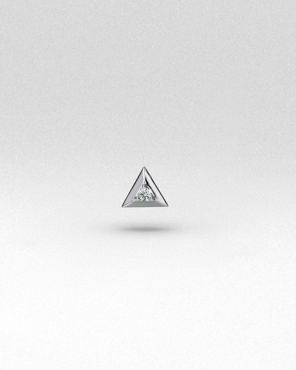 Peak Geometric Flatback Stud