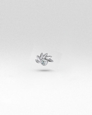 Swirl Flatback Earrings