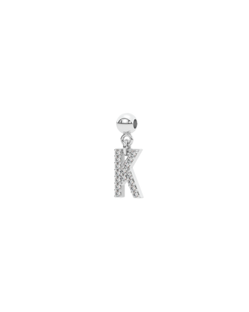 Letter "K" Bead Charm