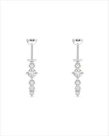 Multi Stone Charm Luxury Stud Earrings