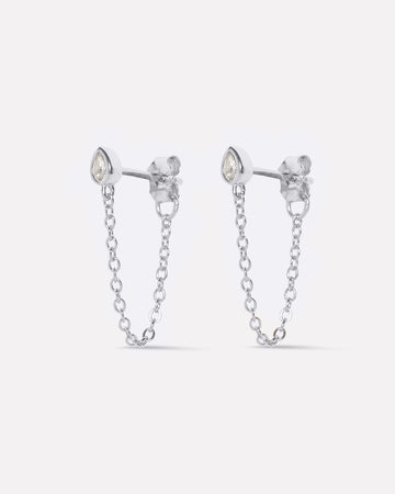 Venetia Chain Drop Earrings