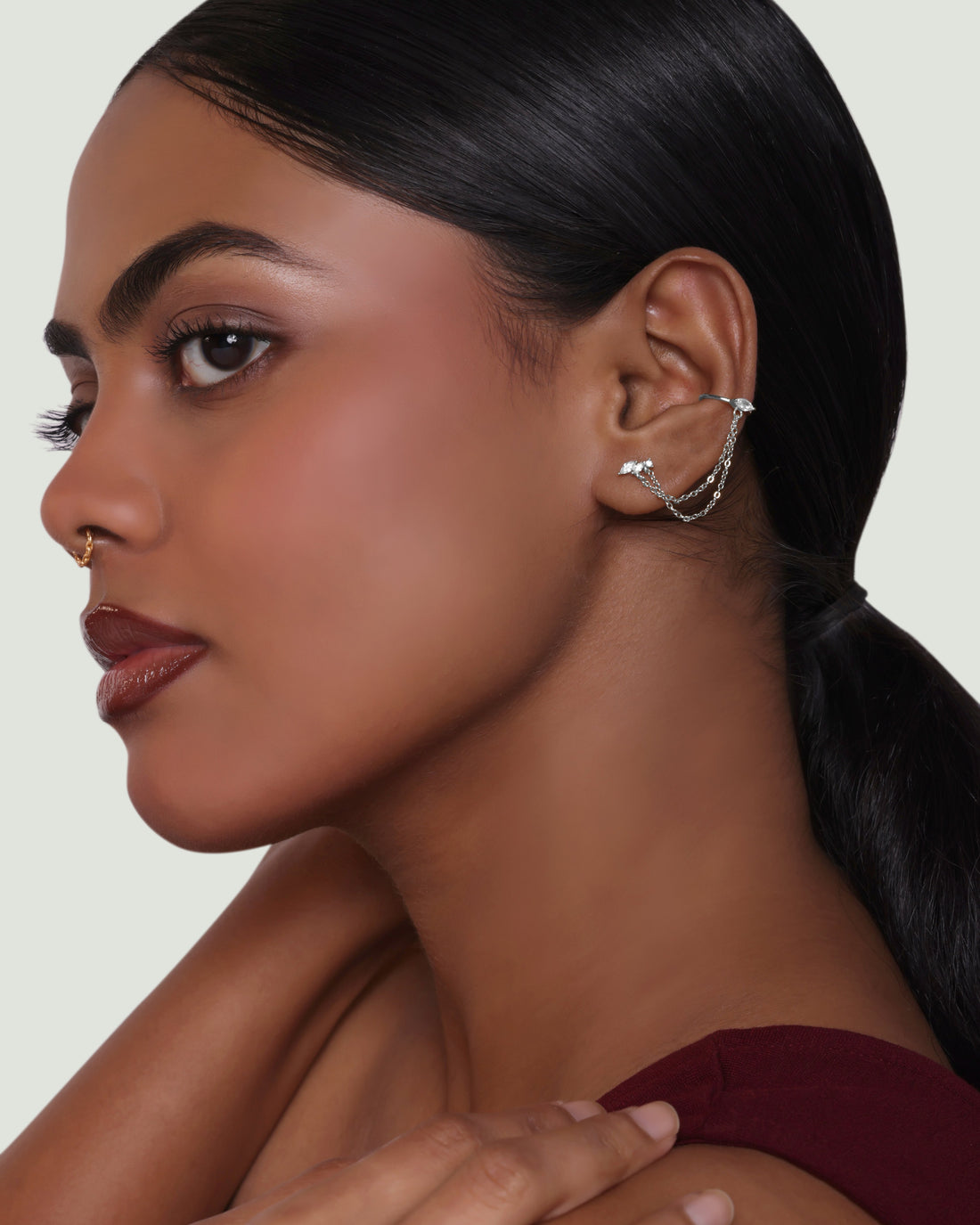 Victoria Chain Connector Earrings