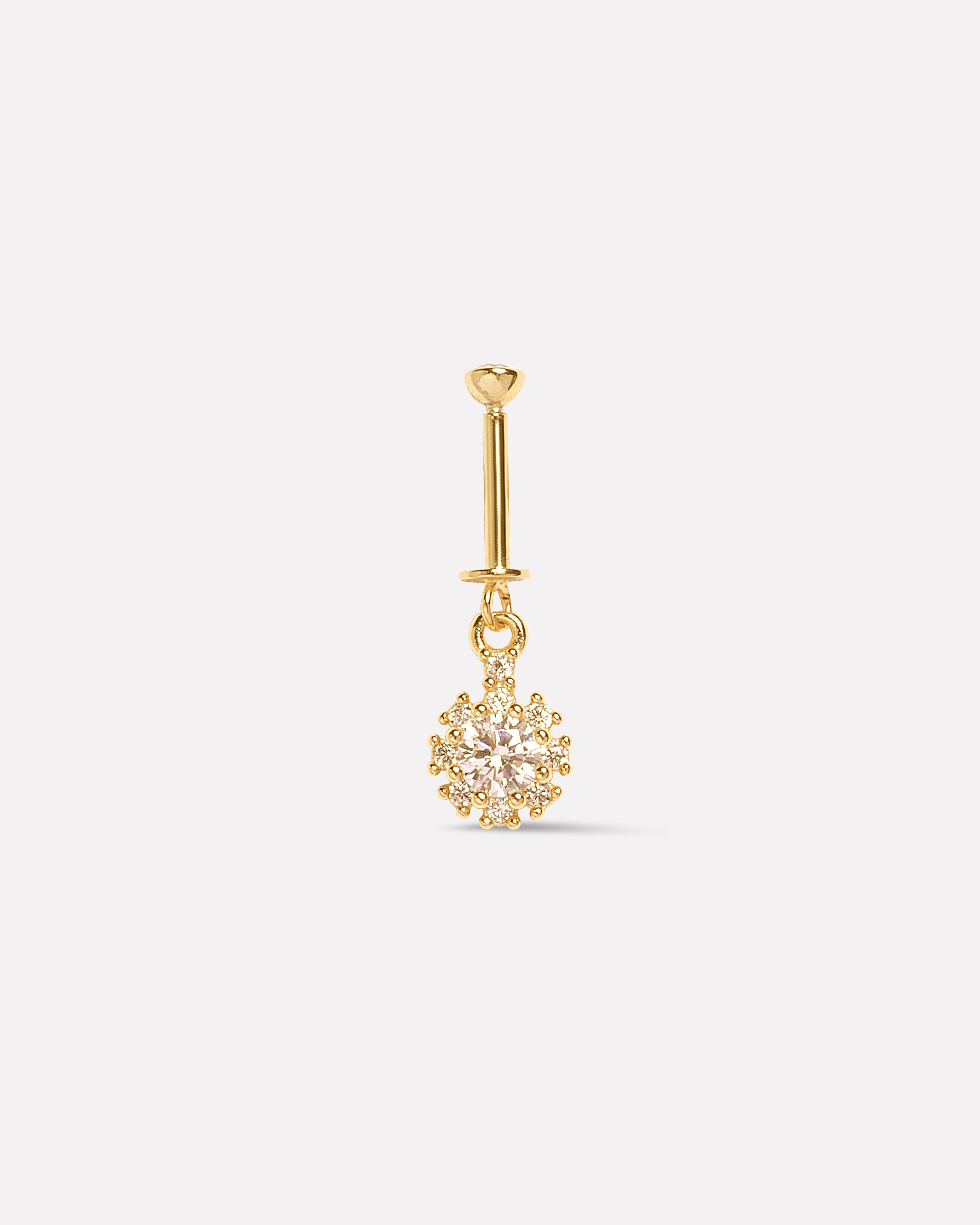 Gossypium Helix Piercings Hanging Earrings