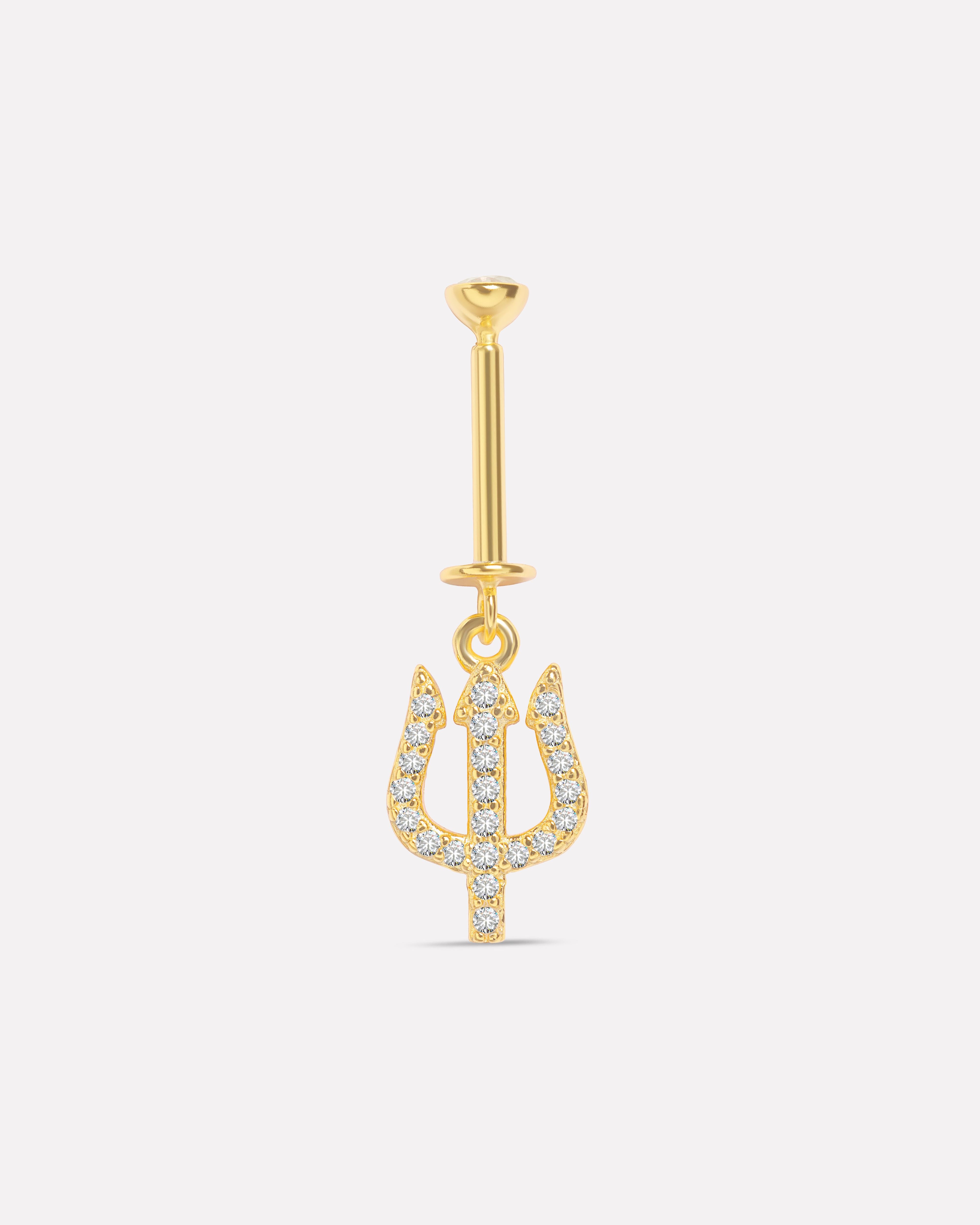 Trisul Helix Piercings Hanging Earrings