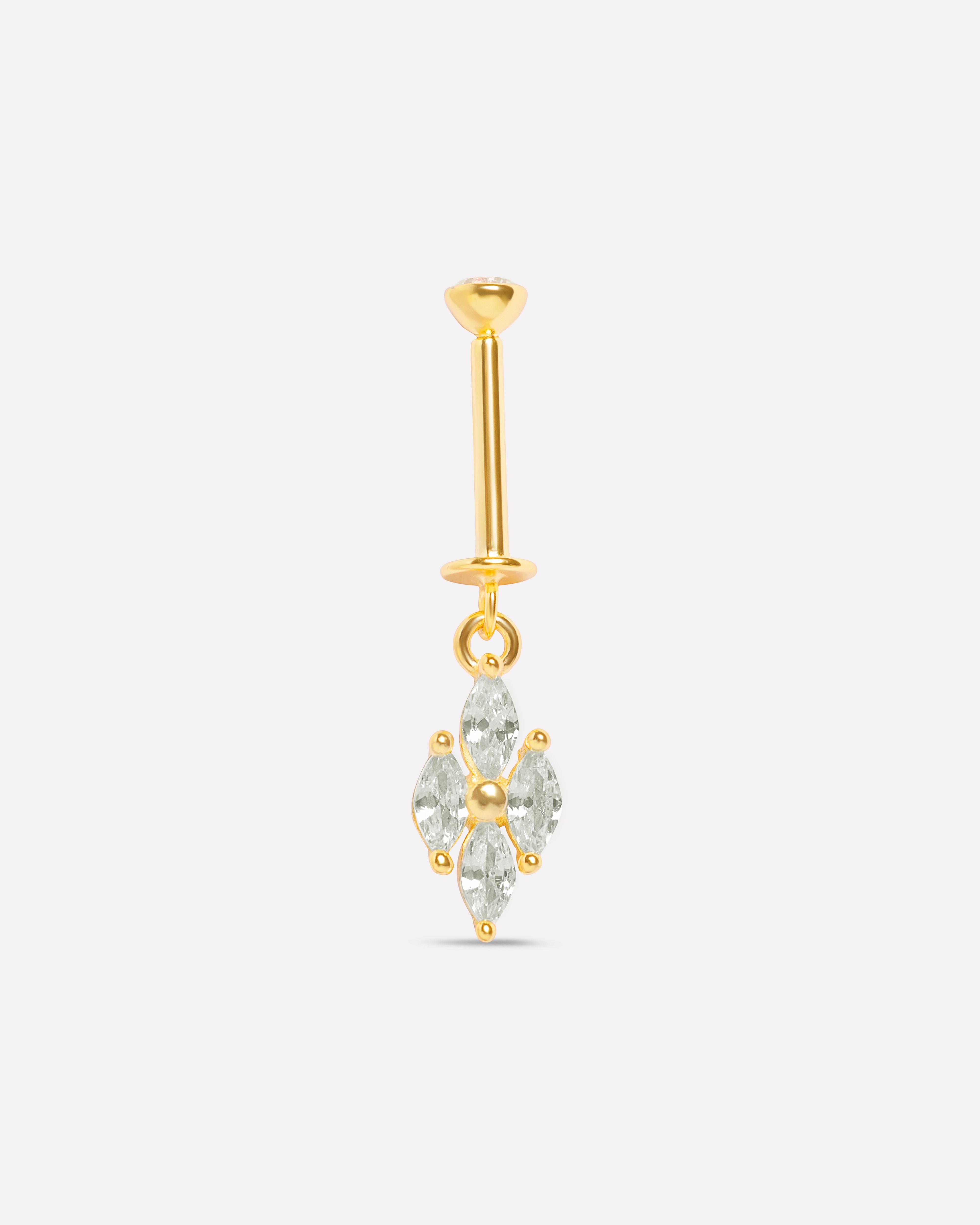 Camellia Helix Piercings Hanging Earrings