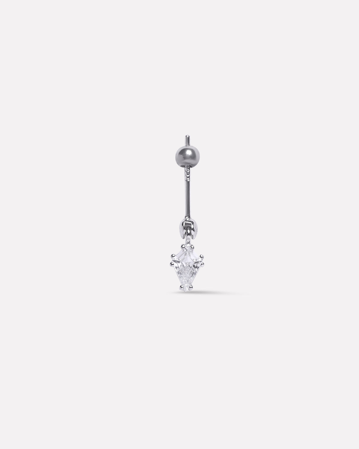 Pendulum Diamond Stone Helix Piercings Hanging Earrings