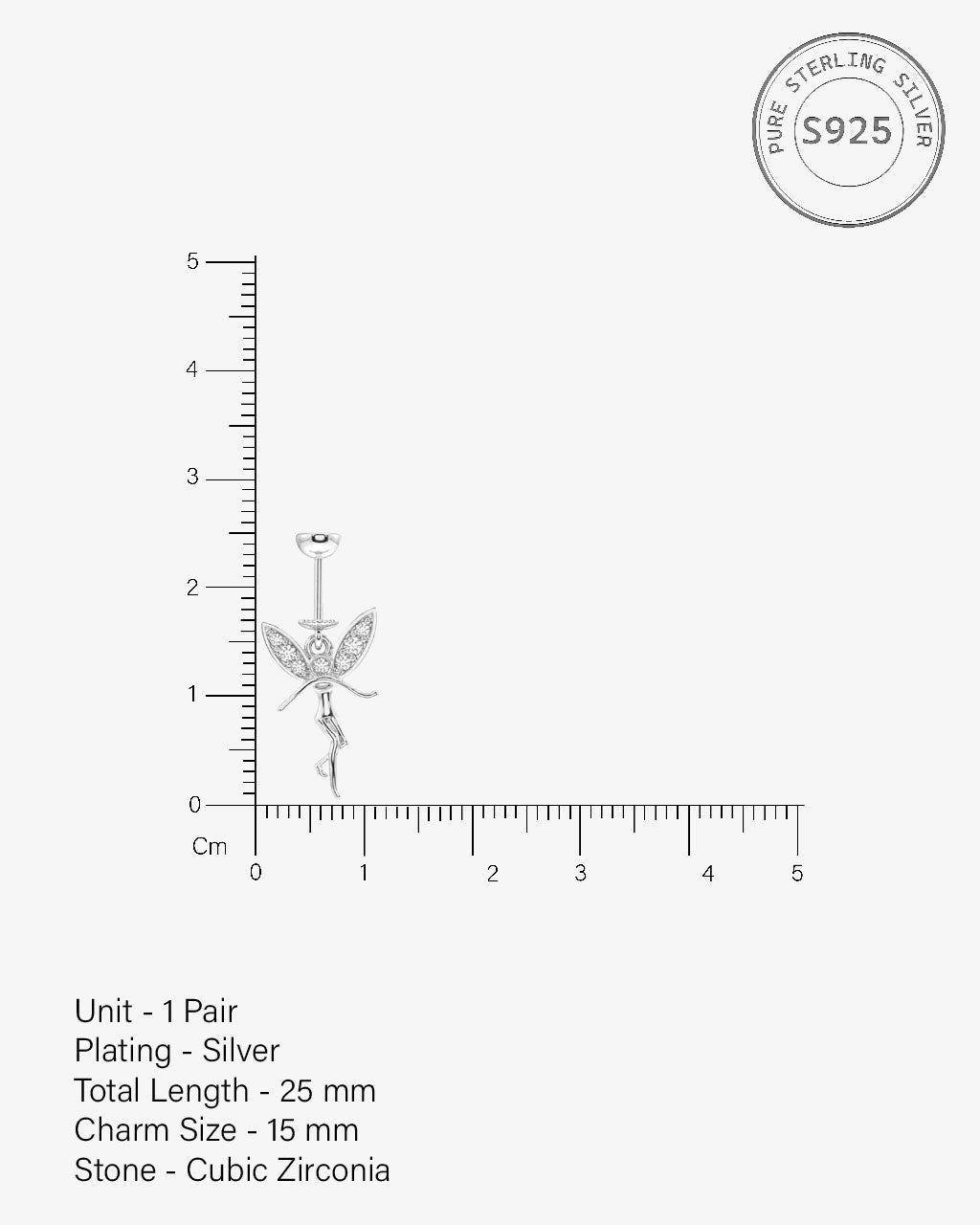 The Flying Angel Screw Helix Hanging Earrings