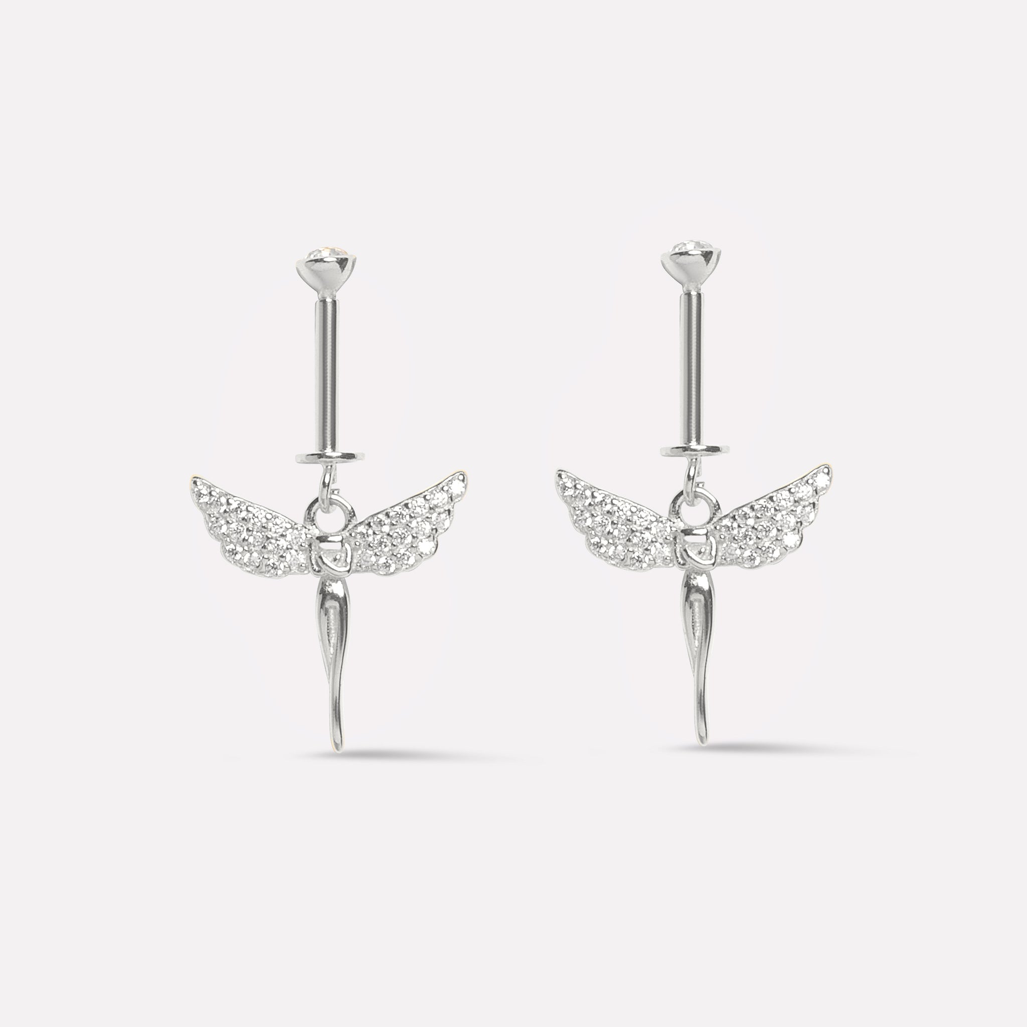 Elegant Fairy Helix Hanging Earrings