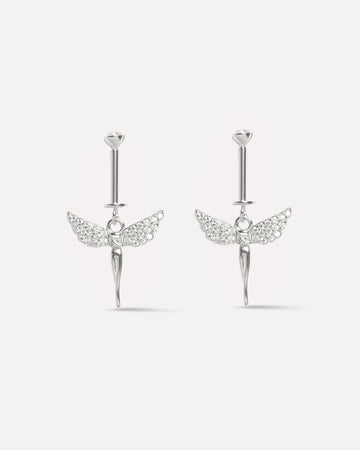 Elegant Fairy Helix Hanging Earrings