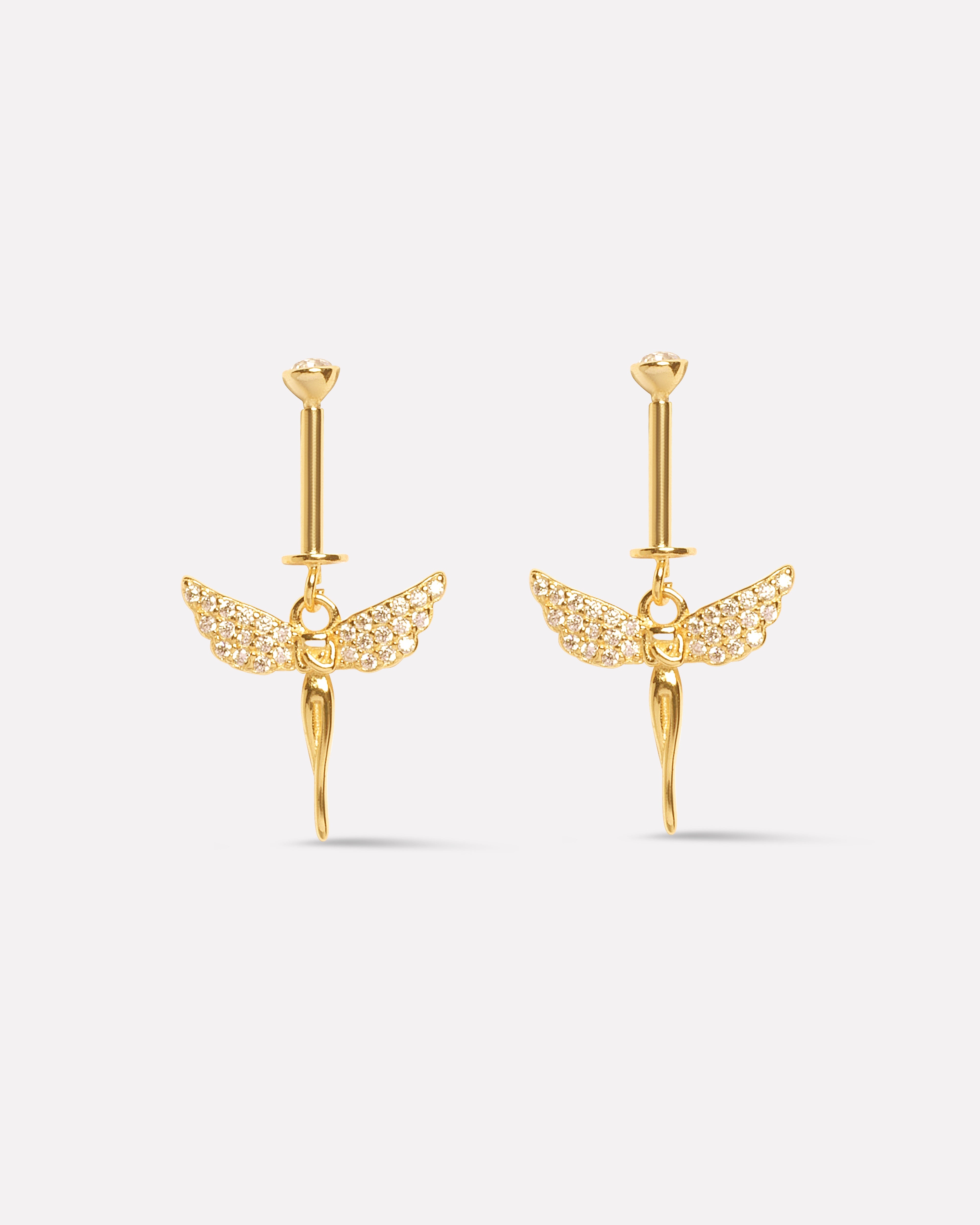 Elegant Fairy Helix Hanging Earrings