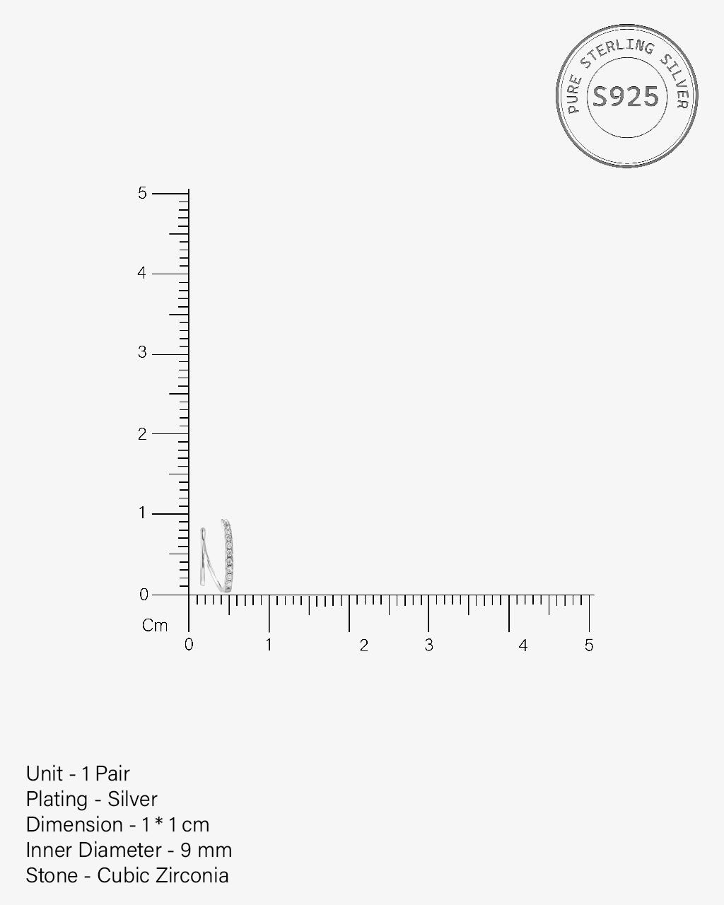 Double Wired Spiral Hoop Earrings