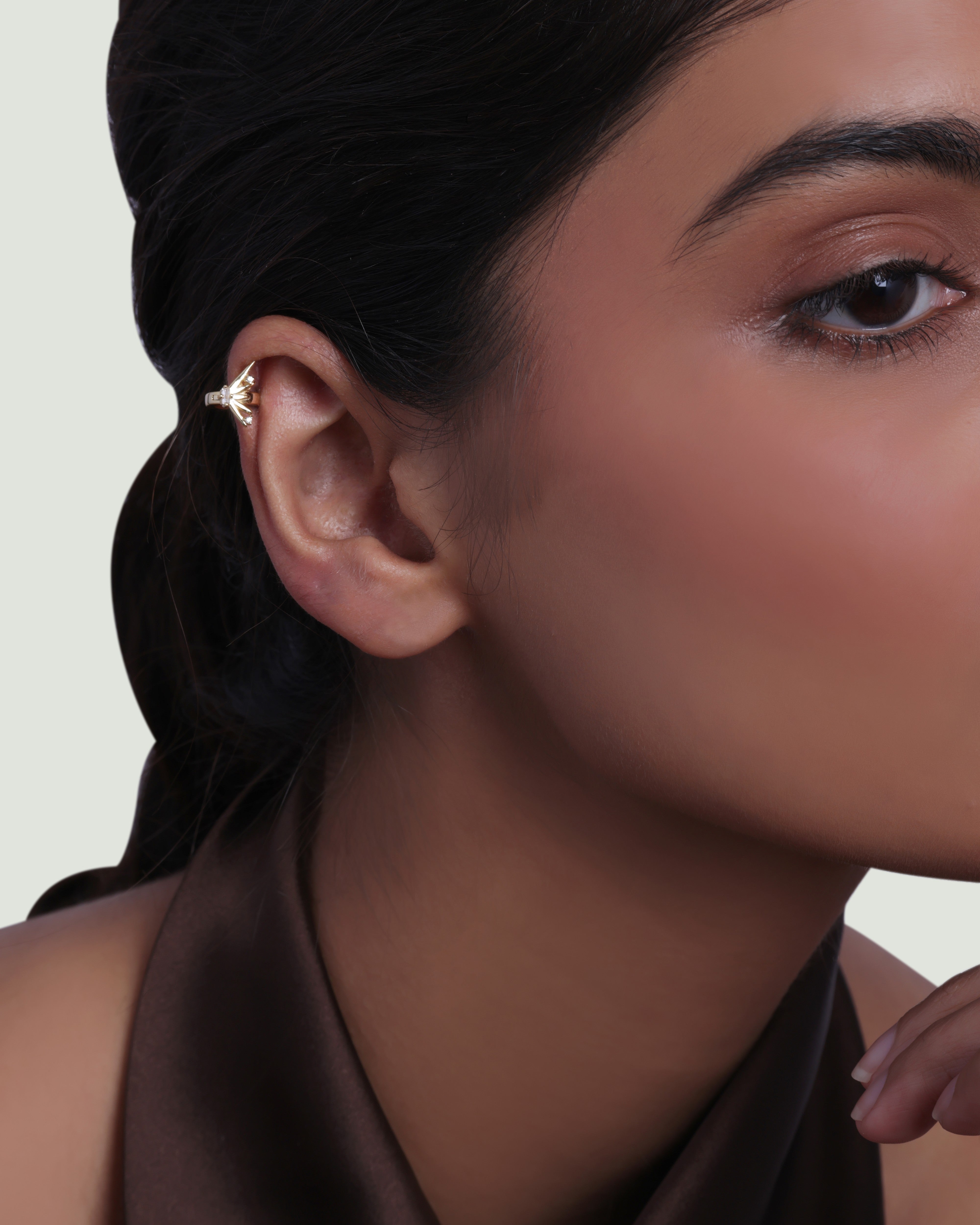 Patakha Cluster Hoop Earrings