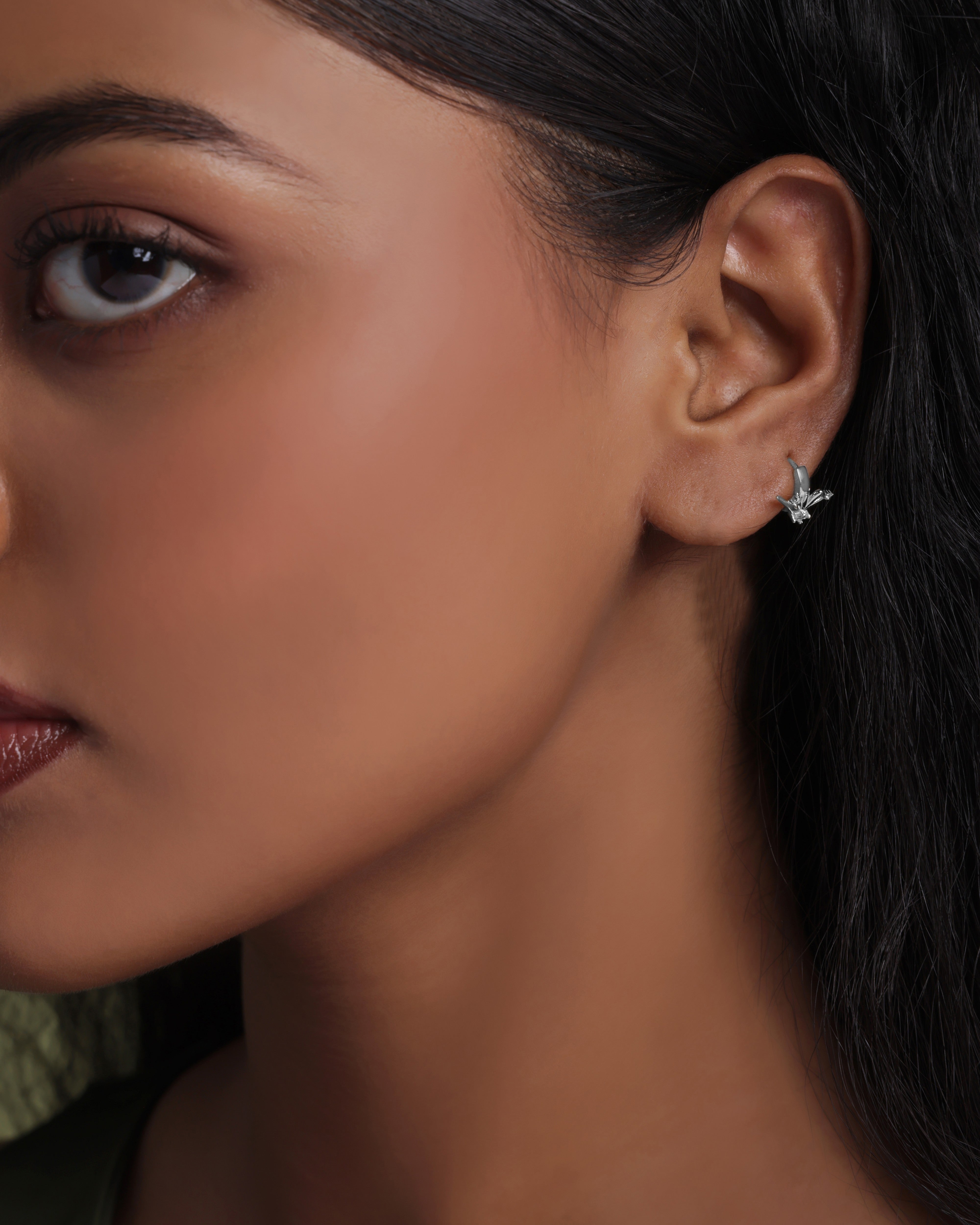 Patakha Cluster Hoop Earrings